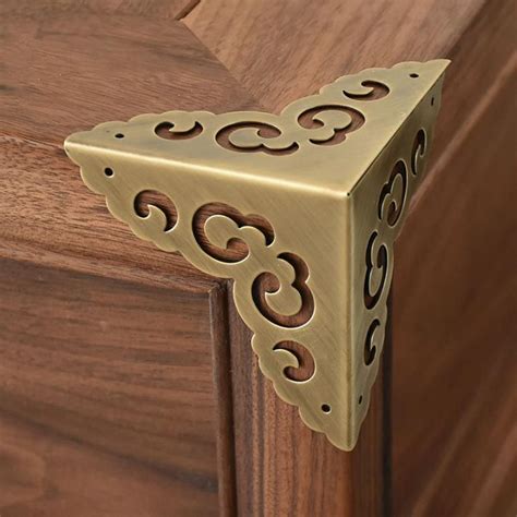 decorative metal box corners|box protective corner.